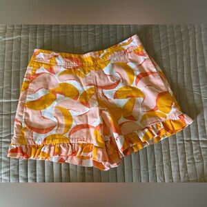 Kate Spade Colorful Ruffle Hem Shorts